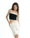 RVCA レディース MINI RVCA RIBBED TUBETOP タンクトップ 【2025年夏モデル】 BLK / L