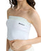 RVCA レディース MINI RVCA RIBBED TUBETOP タンクトップ 【2025年夏モデル】 WHT / L