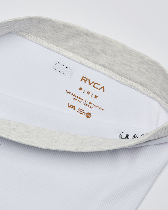 RVCA レディース MINI RVCA RIBBED TUBETOP タンクトップ 【2025年夏モデル】 WHT / L