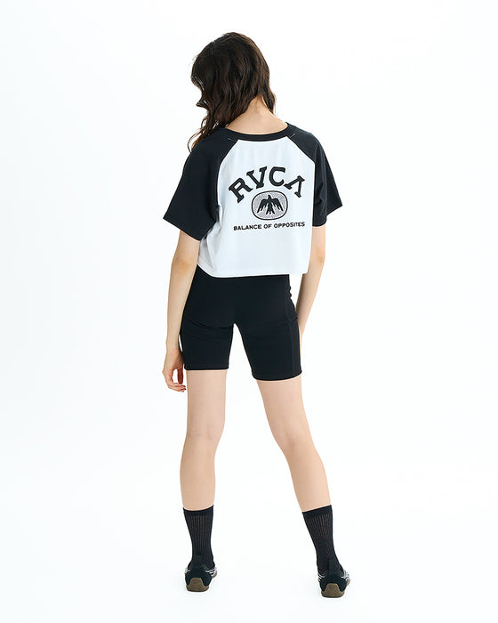 RVCA レディース RIBBED BIKE SHORTS ショートパンツ 【2025年夏モデル】 BLK / L