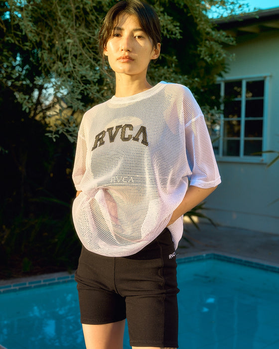 【OUTLET】RVCA レディース RIBBED BIKE SHORTS ショートパンツ 【2025年夏モデル】