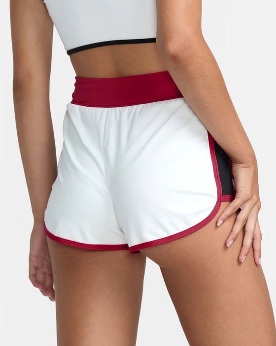 【OUTLET】【直営店限定】RVCA SPORT レディース 【ALEXIS REN】 RETRO SPORT SHORT ショートパンツ 【2025年夏モデル】