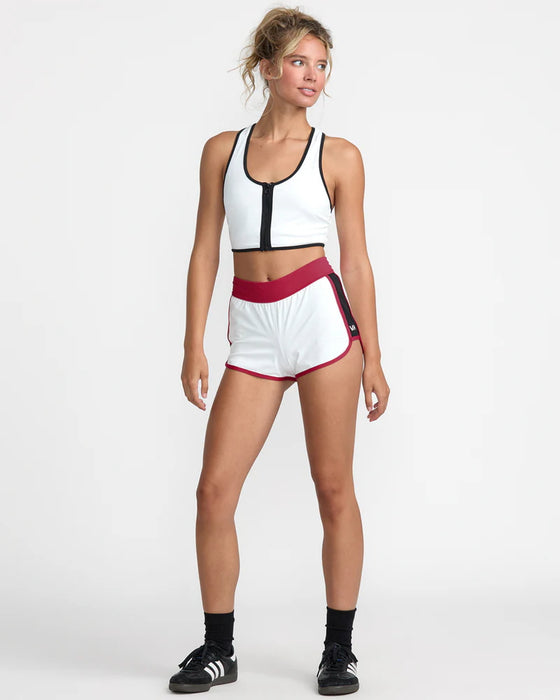 【OUTLET】【直営店限定】RVCA SPORT レディース 【ALEXIS REN】 RETRO SPORT SHORT ショートパンツ 【2025年夏モデル】