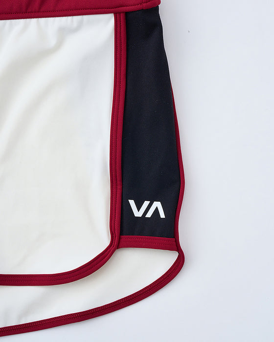 【OUTLET】【直営店限定】RVCA SPORT レディース 【ALEXIS REN】 RETRO SPORT SHORT ショートパンツ 【2025年夏モデル】