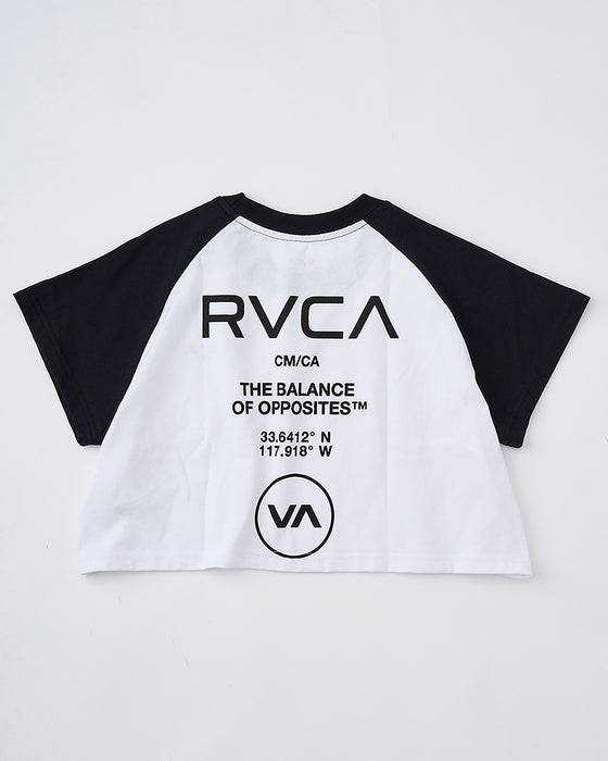 dow新品RVCAレディースNEW WORLDＴシャツ【S】 OUTLET】RVCA レディース DAISY VA BOX LOGO LOOSE FIT SS TEE Tシャツ