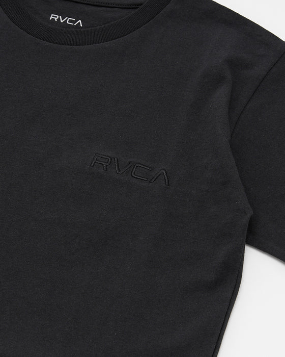 【OUTLET】RVCA キッズ BOX SS KIDS Tシャツ 【2025年夏モデル】