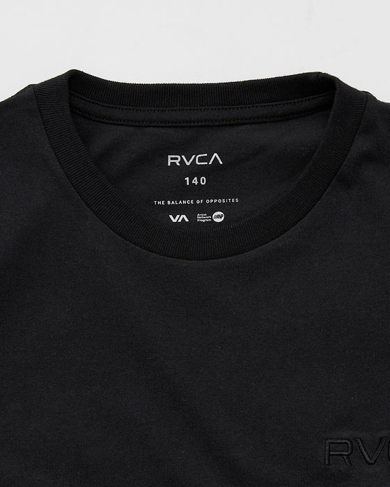 【OUTLET】RVCA キッズ BOX SS KIDS Tシャツ 【2025年夏モデル】