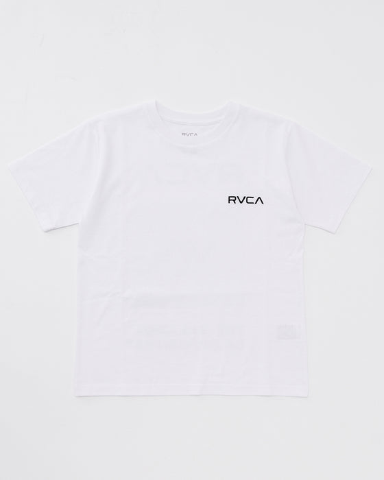【OUTLET】RVCA キッズ BOX SS KIDS Tシャツ 【2025年夏モデル】