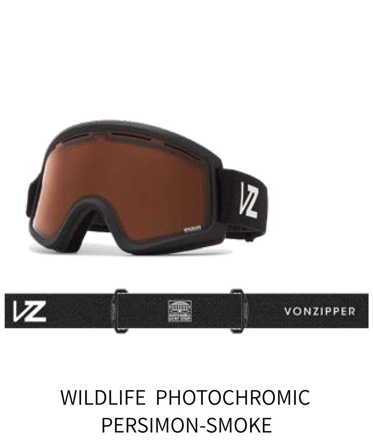 VONZIPPER CLEAVER ゴーグル ブラックサテン VONZIPPER CLEAVER ゴーグル ブラックサテン VonZipper Cleaver