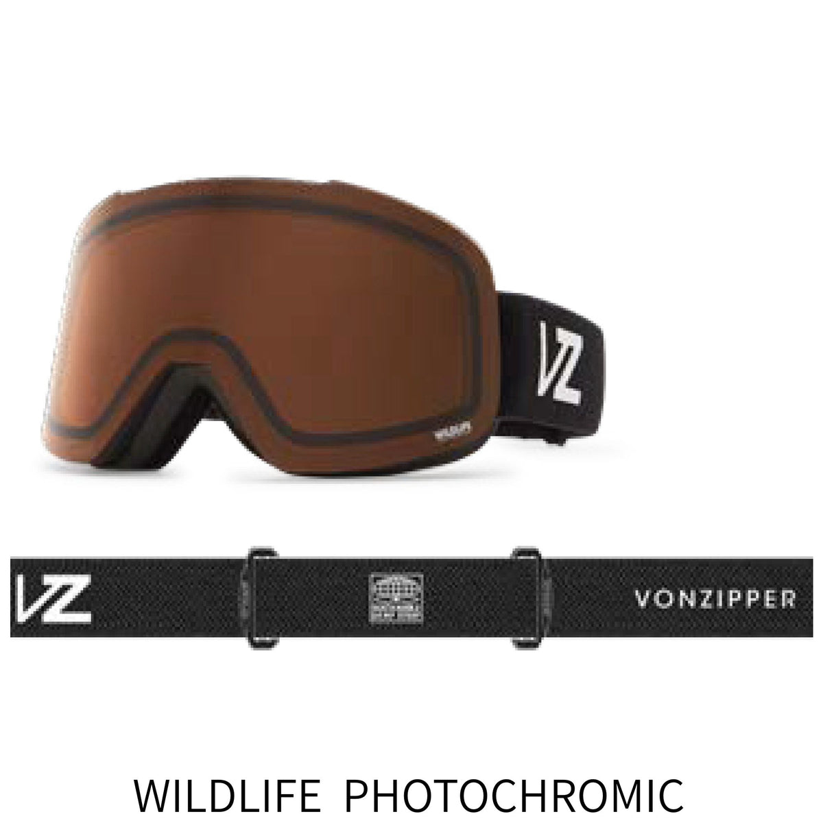 SALE】VONZIPPER メンズ OUTRO 【調光レンズ】スノーゴーグル 【25