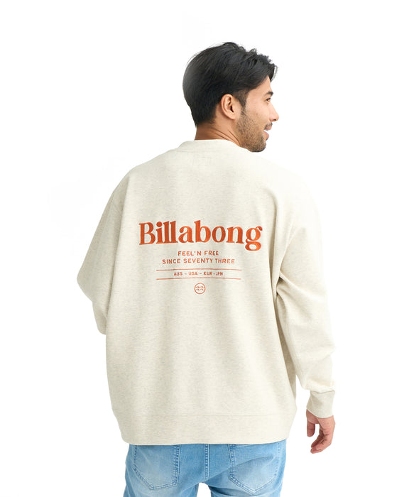 BILLABONG メンズ TITLE トレーナー 【2026年春夏モデル】 OAT / XL