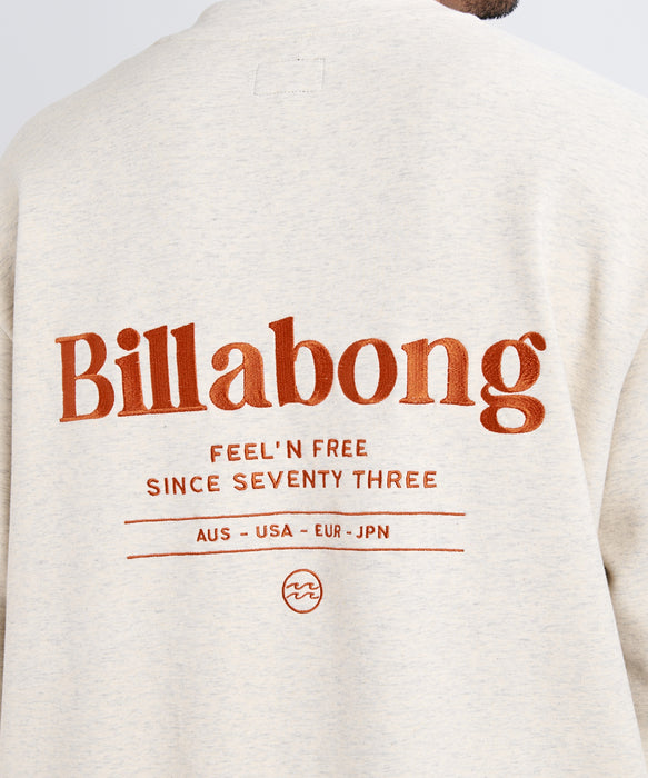 BILLABONG メンズ TITLE トレーナー 【2026年春夏モデル】 OAT / XL