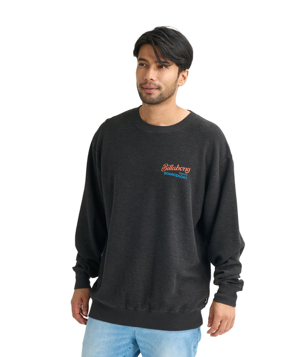 BILLABONG メンズ BURLEIGH STORE トレーナー 【2026年春夏モデル】 BLK / XL