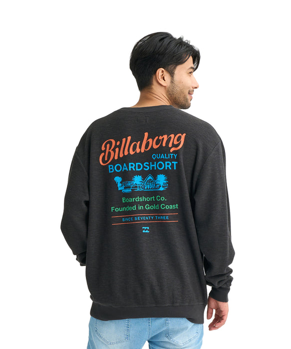 BILLABONG メンズ BURLEIGH STORE トレーナー 【2026年春夏モデル】 BLK / XL