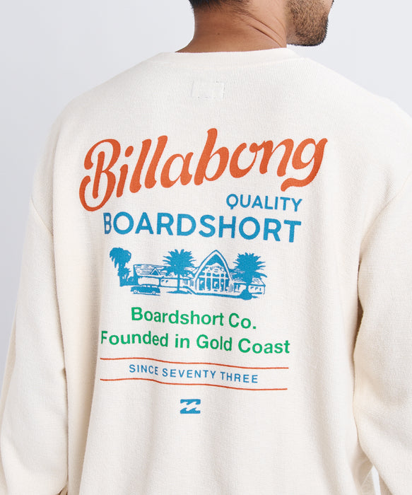 BILLABONG メンズ BURLEIGH STORE トレーナー 【2026年春夏モデル】 CRM / XL