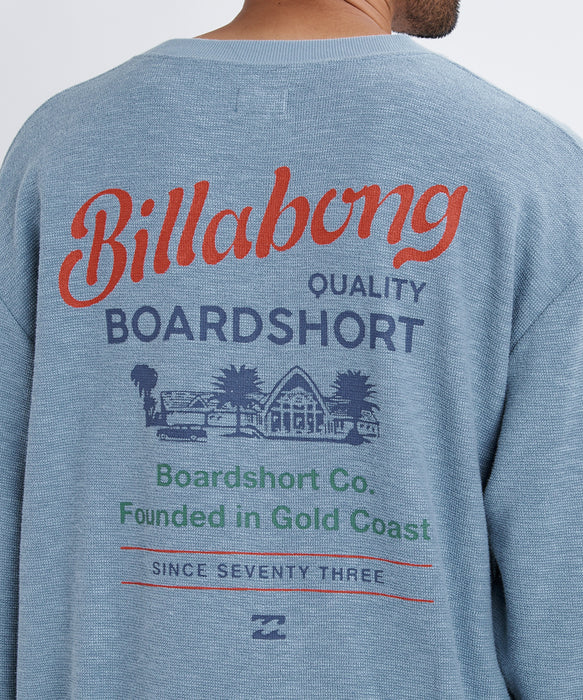 BILLABONG メンズ BURLEIGH STORE トレーナー 【2026年春夏モデル】 WBL / XL