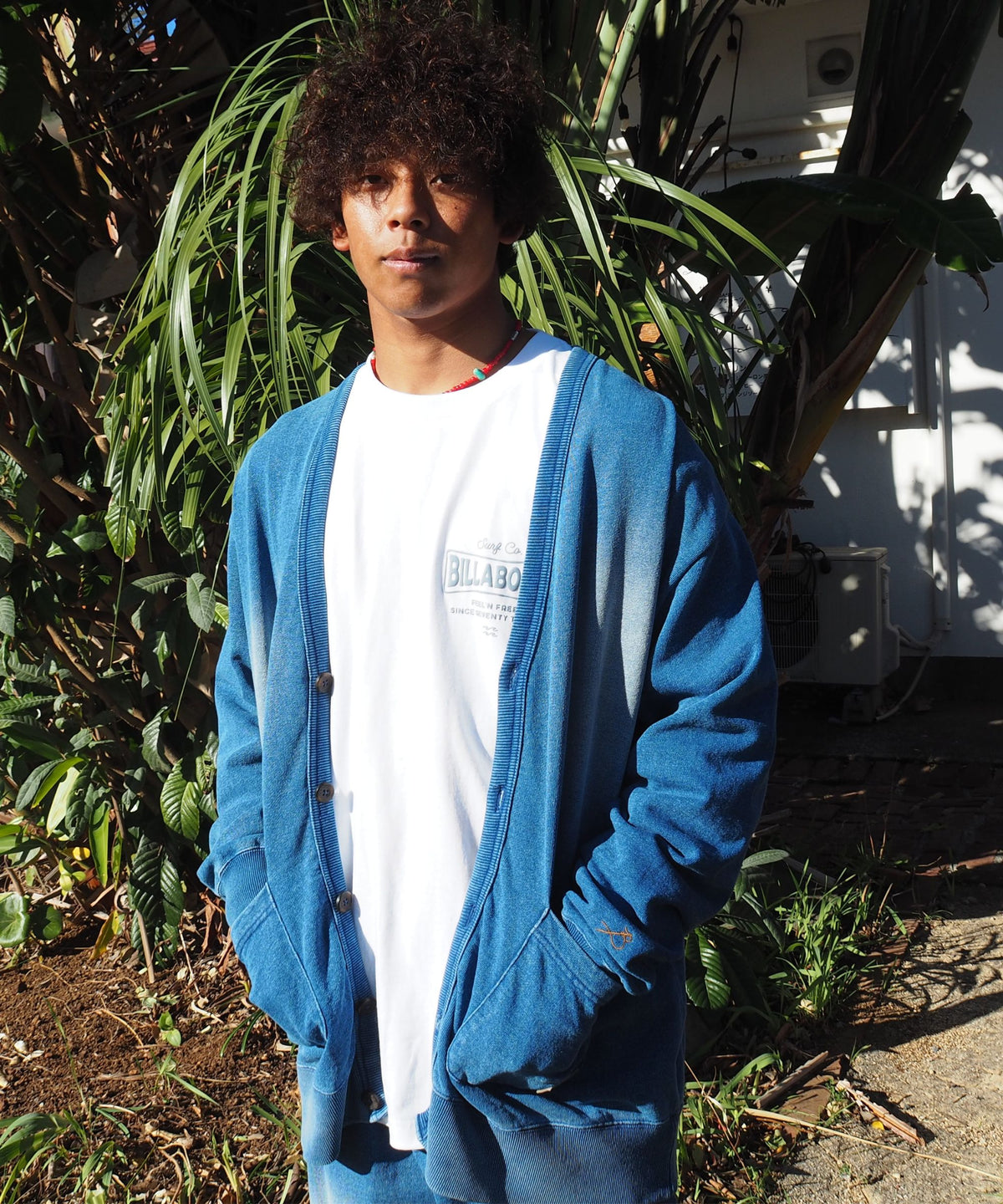 BILLABONG メンズ 【GARAGEコレクション】CUT CARDIGAN セットアップ