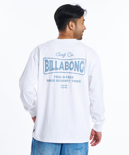 BILLABONG メンズ BEACH SIGN ロンT 【2026年春夏モデル】 WHT / XL