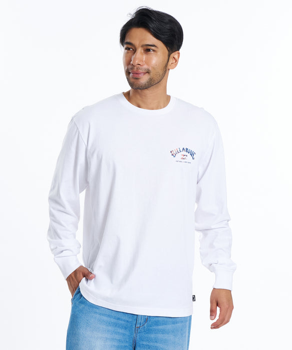 BILLABONG メンズ ARCH ロンT 【2026年春夏モデル】 WHT / XL