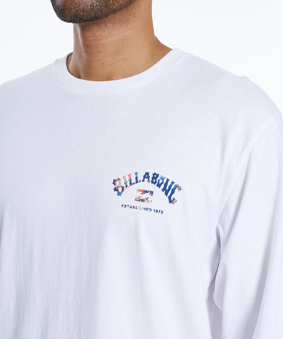 BILLABONG メンズ ARCH ロンT 【2026年春夏モデル】 WHT / XL