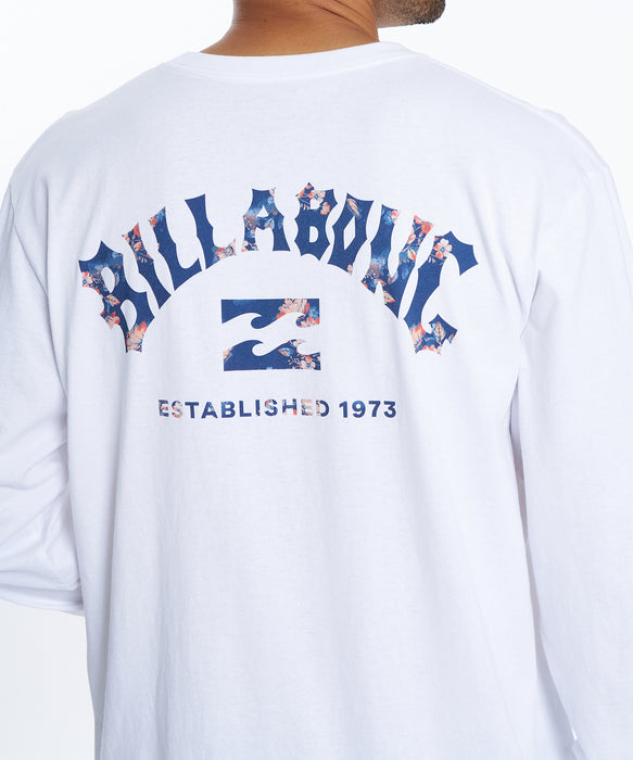 BILLABONG メンズ ARCH ロンT 【2026年春夏モデル】 WHT / XL