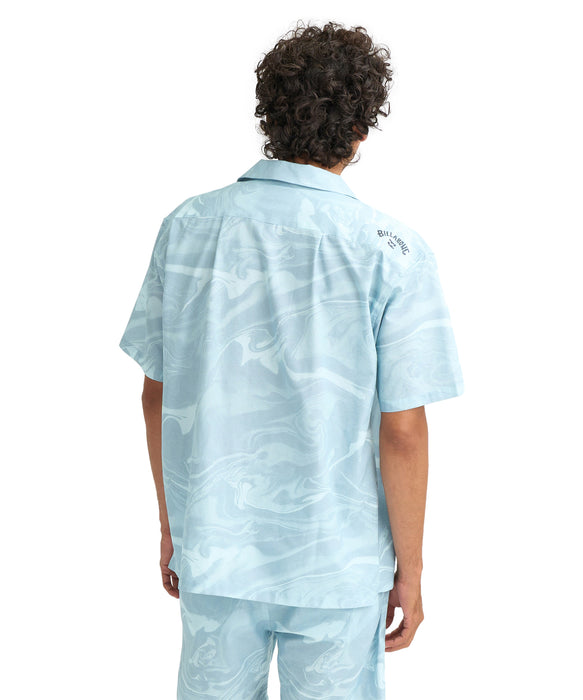 BILLABONG メンズ SUBMERSIBLE SHIRTS 半袖シャツ 【2026年春夏モデル】 DBL / L