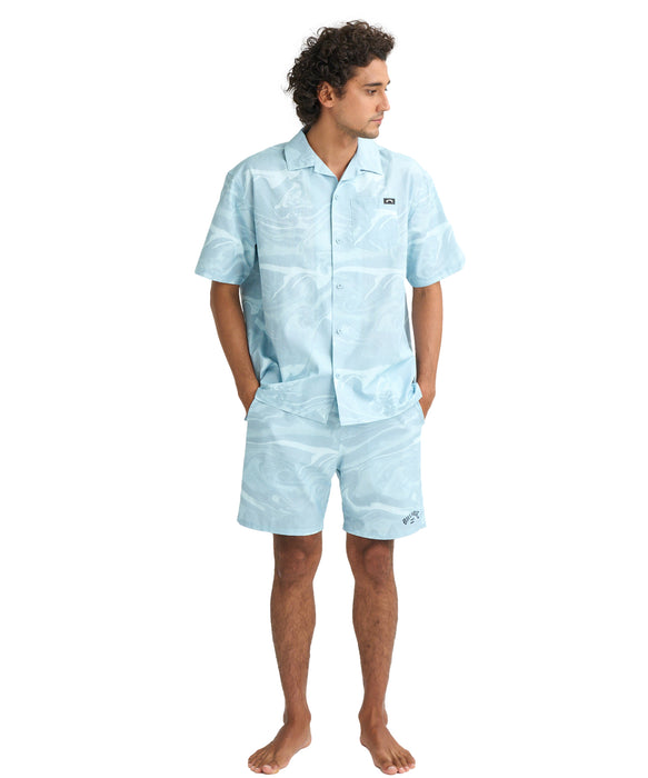 BILLABONG メンズ SUBMERSIBLE SHIRTS 半袖シャツ 【2026年春夏モデル】 DBL / L