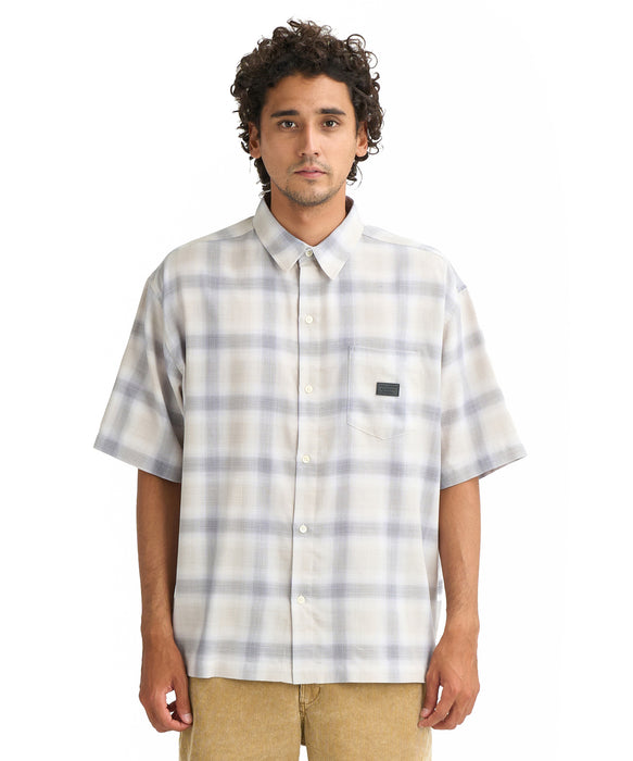 BILLABONG メンズ GARAGE SHIRTS 半袖シャツ 【2026年春夏モデル】 GRY / XL