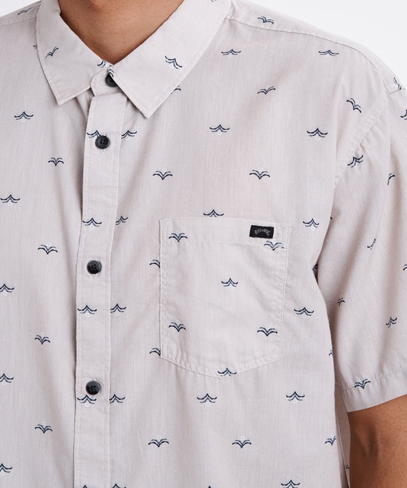 BILLABONG メンズ SUNDAYS MINI SS 半袖シャツ 【2026年春夏モデル】 ASR / XL