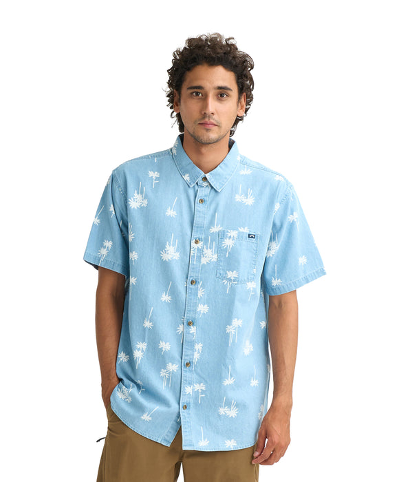 BILLABONG メンズ SUNDAYS MINI SS 半袖シャツ 【2026年春夏モデル】 CBD / XL