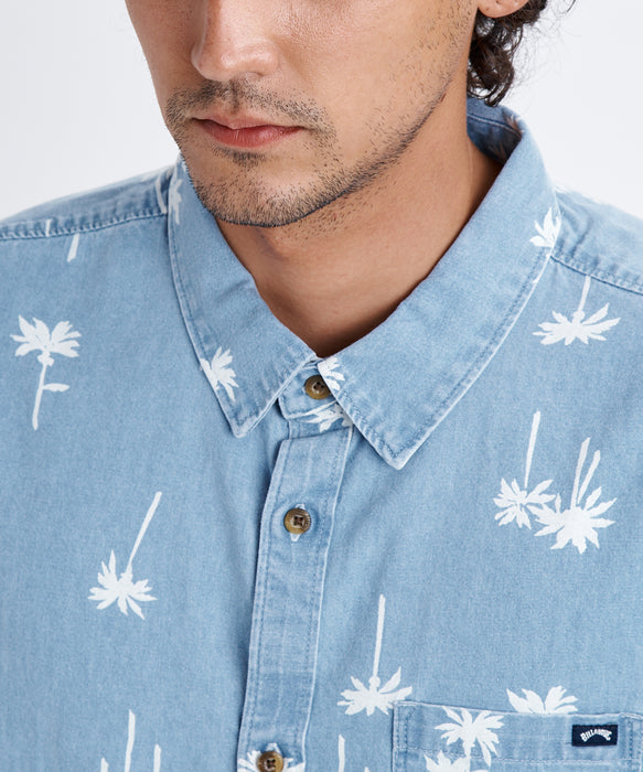 BILLABONG メンズ SUNDAYS MINI SS 半袖シャツ 【2026年春夏モデル】 CBD / XL