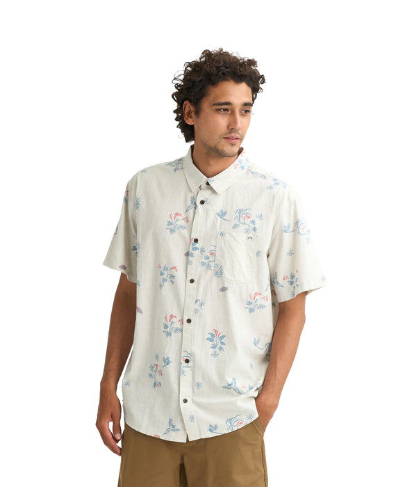 BILLABONG メンズ SUNDAYS MINI SS 半袖シャツ 【2026年春夏モデル】 STN / XL