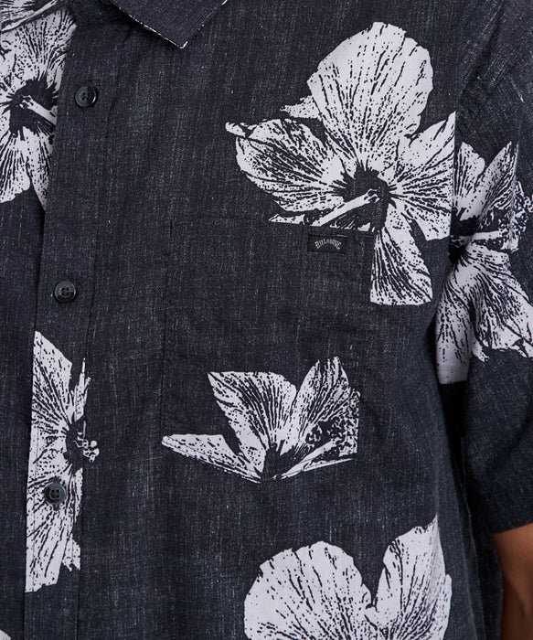 BILLABONG メンズ SUNDAYS HI SS 半袖シャツ 【2026年春夏モデル】 BLK / XL