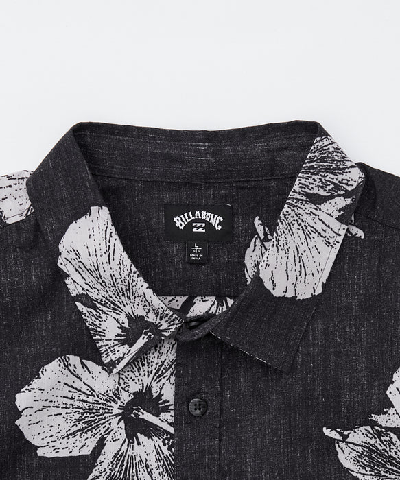 BILLABONG メンズ SUNDAYS HI SS 半袖シャツ 【2026年春夏モデル】 BLK / XL