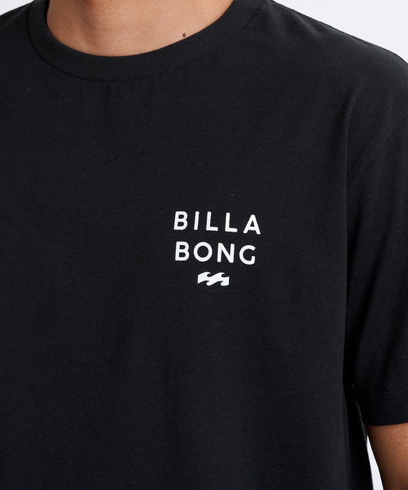 BILLABONG メンズ SQUARE Tシャツ 【2026年春夏モデル】 BLK / XL