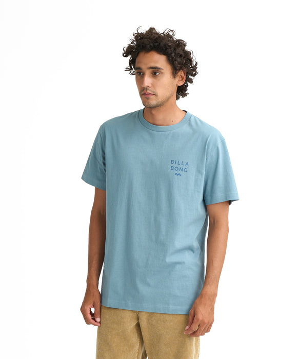 BILLABONG メンズ SQUARE Tシャツ 【2026年春夏モデル】 WBL / XL