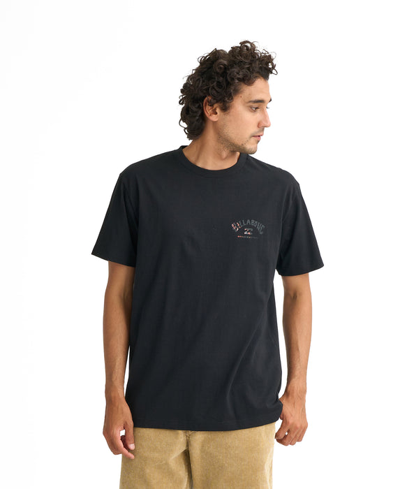 BILLABONG メンズ ARCH Tシャツ 【2026年春夏モデル】 BLK / L