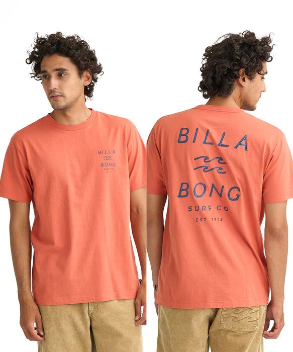 【SALE】BILLABONG メンズ 【REGULAR FIT】【USAコットン】ONE TIME Tシャツ 【2026年春夏モデル】