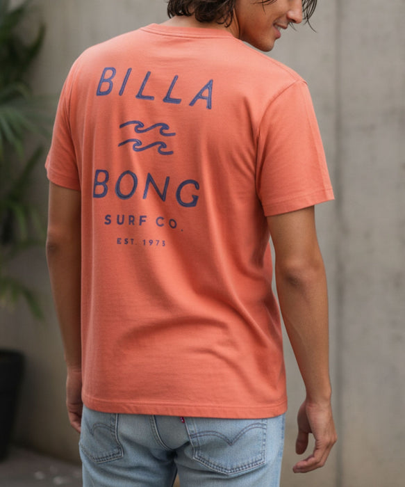 【特價】BILLABONG 男裝 【REGULAR FIT】【USA棉】ONE TIME T恤 【2026年春夏款】