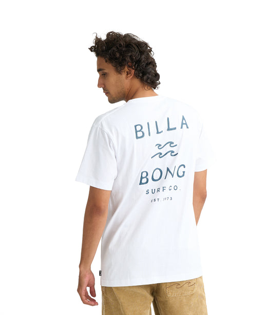 BILLABONG メンズ ONE TIME Tシャツ 【2026年春夏モデル】 WHT / XL
