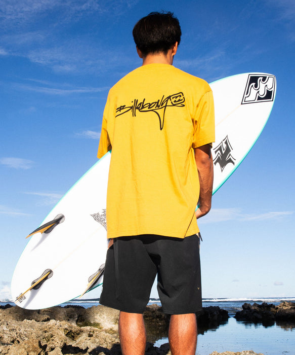 BILLABONG メンズ 【OVER FIT】SCRIPT LOGO Tシャツ 【2026年春夏モデル】