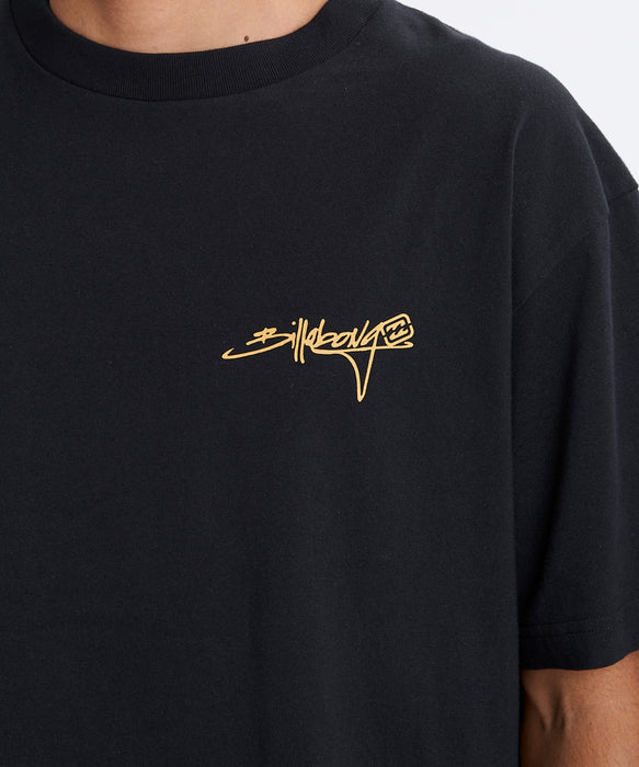 BILLABONG メンズ 【OVER FIT】SCRIPT LOGO Tシャツ 【2026年春夏モデル】