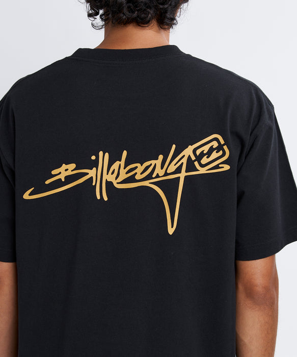 BILLABONG メンズ 【OVER FIT】SCRIPT LOGO Tシャツ 【2026年春夏モデル】