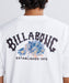 BILLABONG メンズ THEME ARCH Tシャツ 【2026年春夏モデル】 WHT / XL