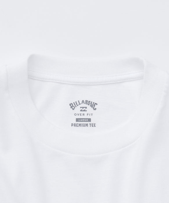 BILLABONG メンズ THEME ARCH Tシャツ 【2026年春夏モデル】 WHT / XL