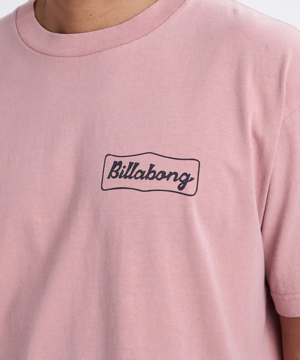 BILLABONG メンズ SIGN Tシャツ 【2026年春夏モデル】 FAR / XL