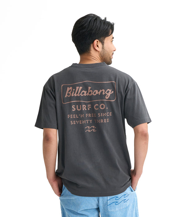 BILLABONG メンズ SIGN Tシャツ 【2026年春夏モデル】 WAA / XL