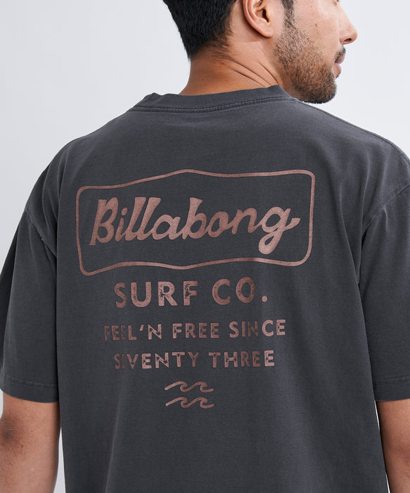 BILLABONG メンズ SIGN Tシャツ 【2026年春夏モデル】 WAA / XL