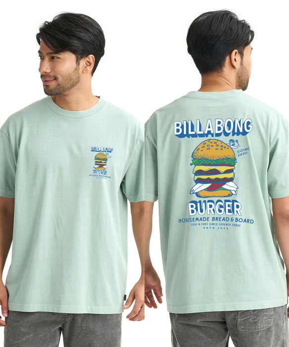 【SALE】BILLABONG メンズ 【OVER FIT】BB BURGER Tシャツ 【2026年春夏モデル】