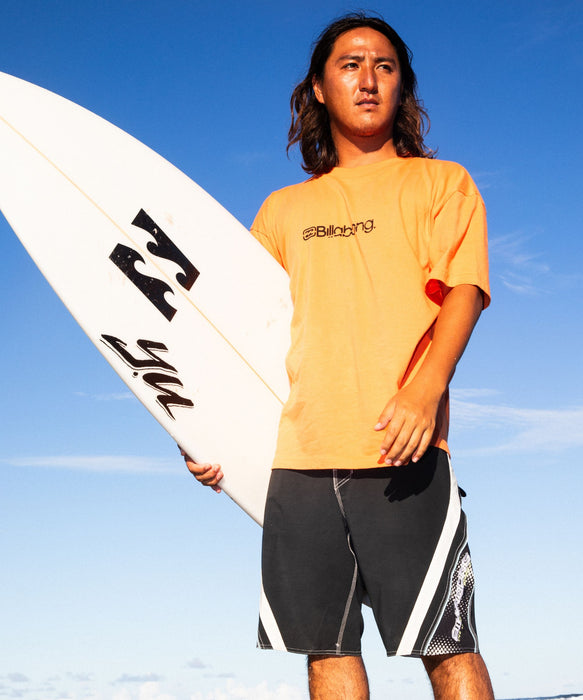 BILLABONG メンズ 【WIDE FIT】SLICE LOGO Tシャツ 【2026年春夏モデル】